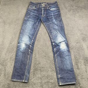 3sixteen ST-100X Selvedge Denim Jeans Size 29 Patina USA Made Slim Taper